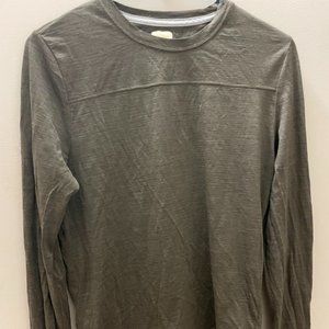 Tracksmith Harrier LS - Green Men's Small (fits closer to XS)